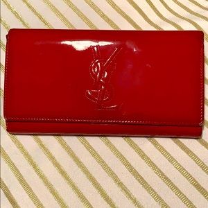 YVES SAINT LAURENT YSL Logo Wallet